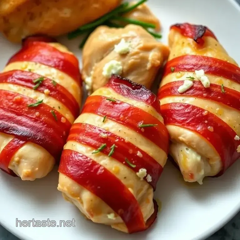 Delicious Ranch Bacon Wrapped Chicken presentation