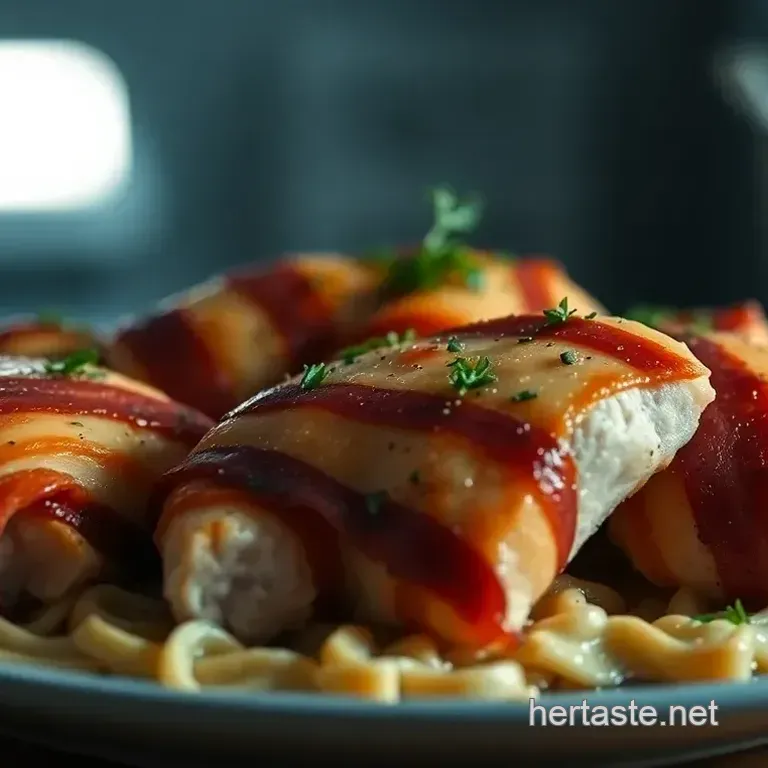 Delicious Ranch Bacon Wrapped Chicken