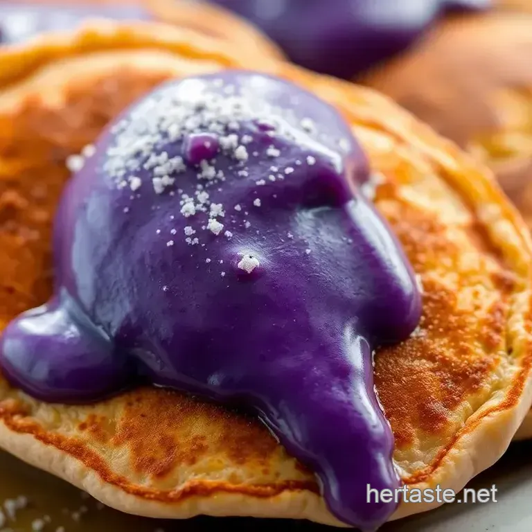 Delicious Ube Pancakes with a Twist