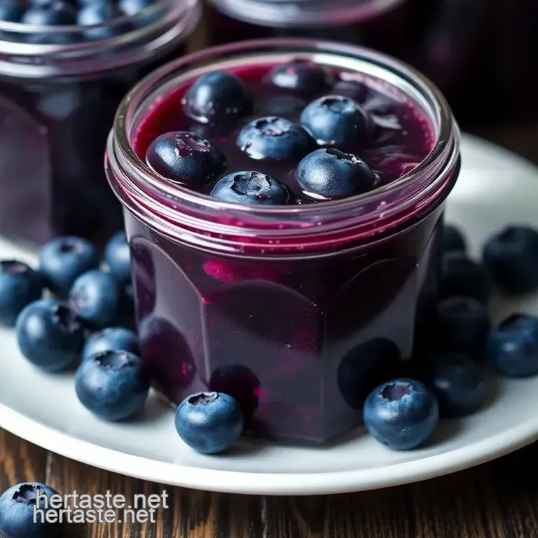 Delightful Blueberry Jam: A Summer Staple presentation