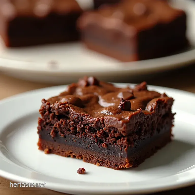 Devilishly Delicious Double Chocolate Brownies