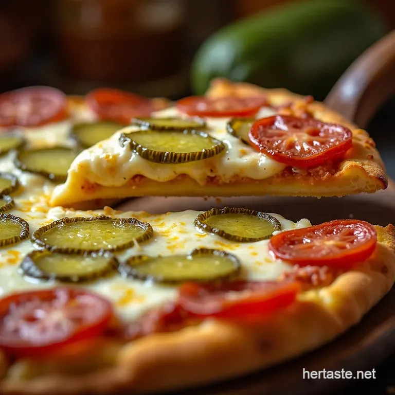 Dillicious Pickle Pie Pizza Its Brine Time presentation