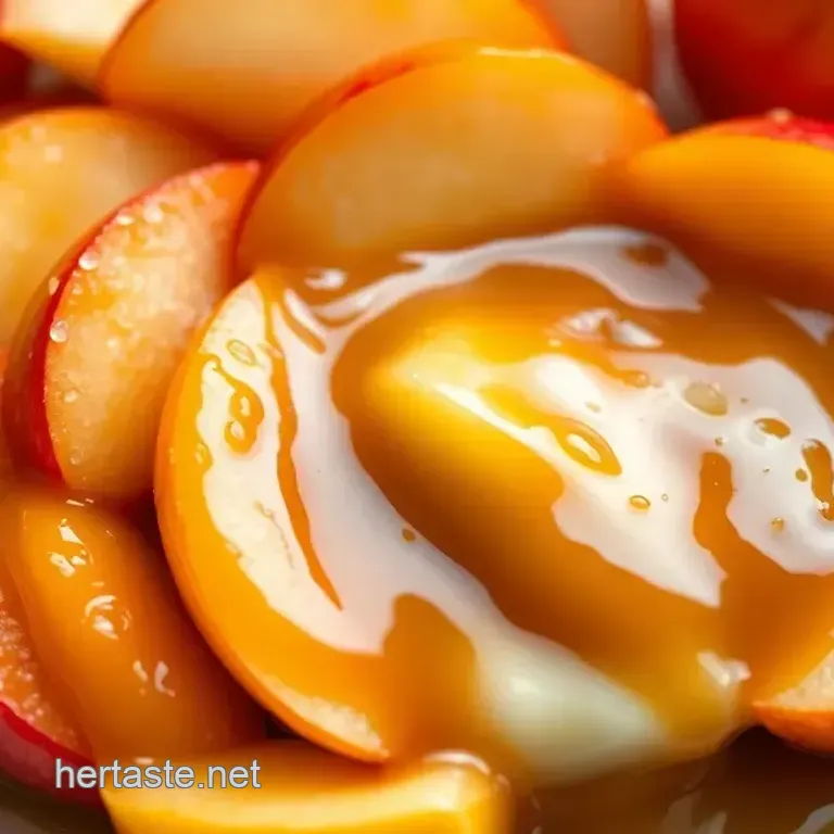 Dip Juicy Apples in Sweet Caramel Bliss