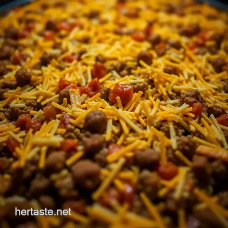 Doritos Casserole Delight presentation