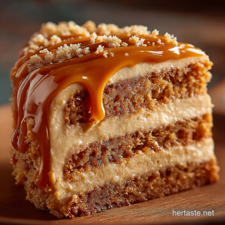 Dreamy Caramel Layer Cake with Luscious Caramel Icing