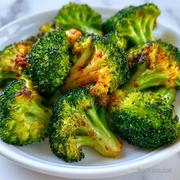 Easy Air Fryer Broccoli in 12 Minutes