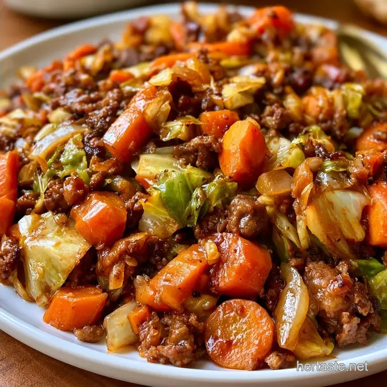 Easy Beef And Cabbage Stir Fry in 25 Minutes