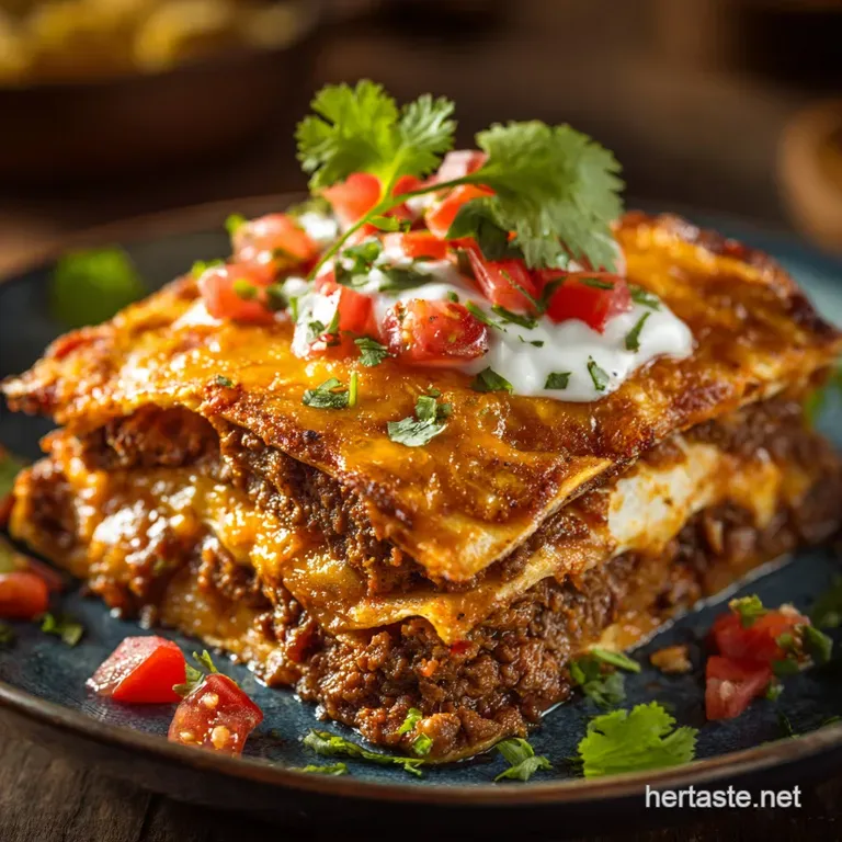 Beef Enchilada Casserole: The Quick and Easy Layered Weeknight Marvel
