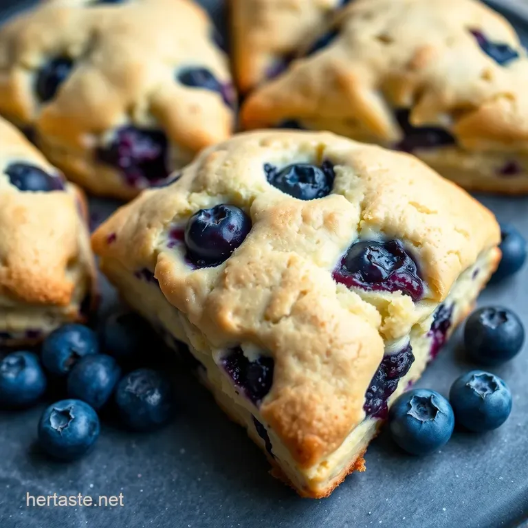 Easy Breezy Blueberry Scones Perfect for Afternoon Tea