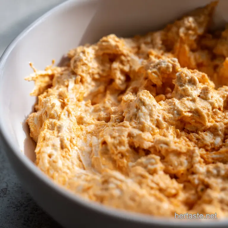 Easy Buffalo Chicken Dip