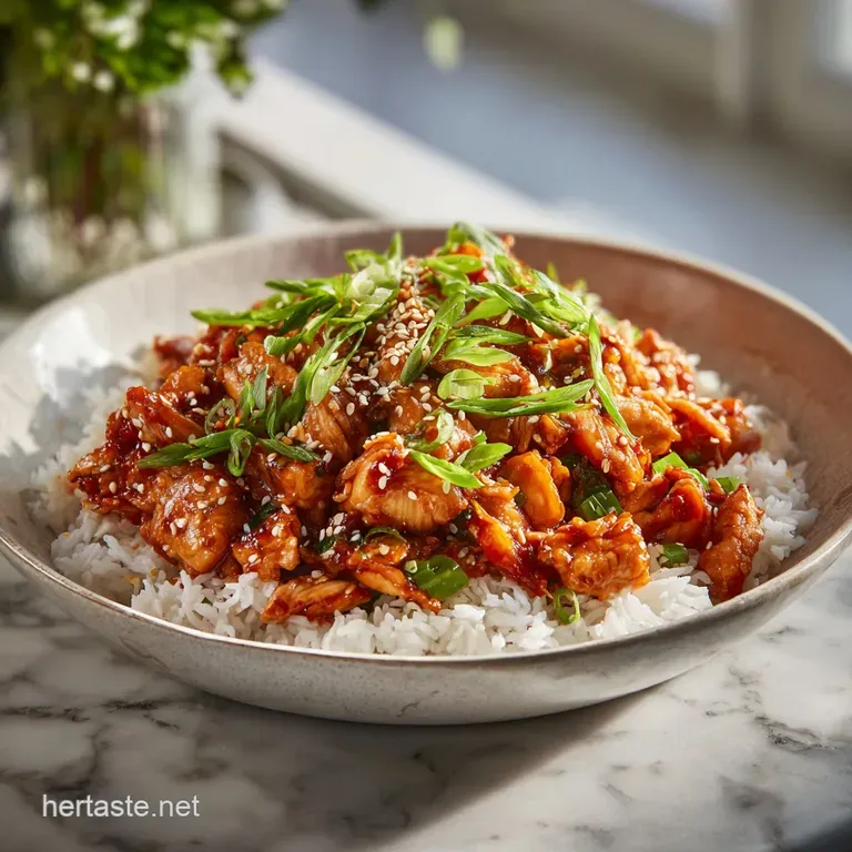 Easy Chicken Bulgogi Recipe with Sesame and Ginger