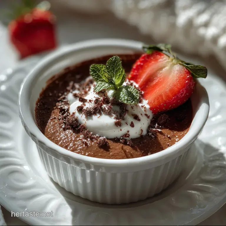 Easy Chocolate Mousse Recipe: Cold Process Magic presentation