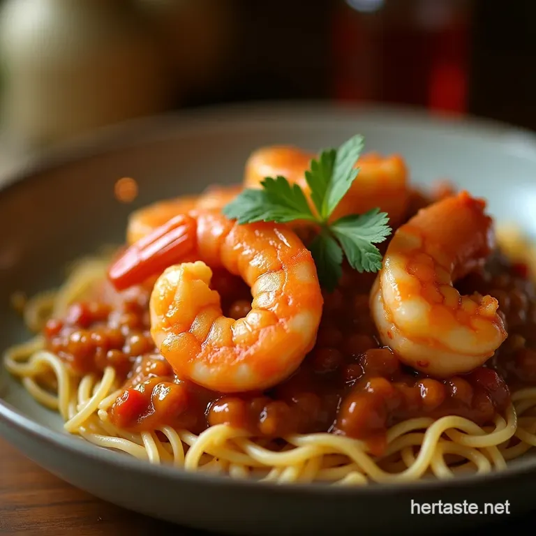 The True Taste of Louisiana Robust Easy Shrimp Creole presentation
