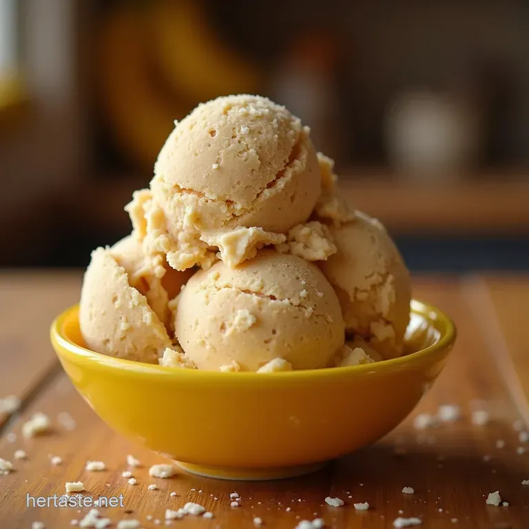 The Good Boy Banana Peanut Butter Freeze Healthy Homemade Dog Ice Cream presentation
