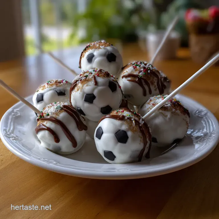 Football Cake Pops: the Ultimate Game Day Recipe presentation