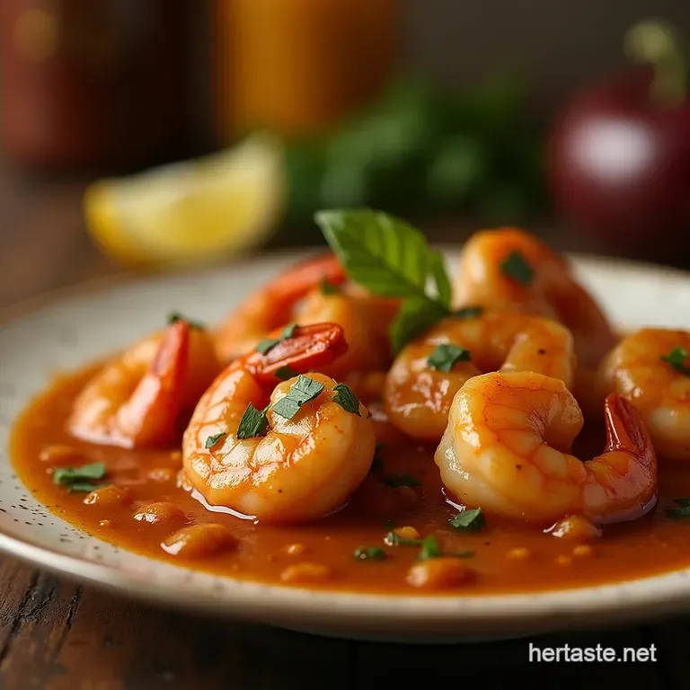 The Bayous Best Authentic Easy Shrimp Creole presentation