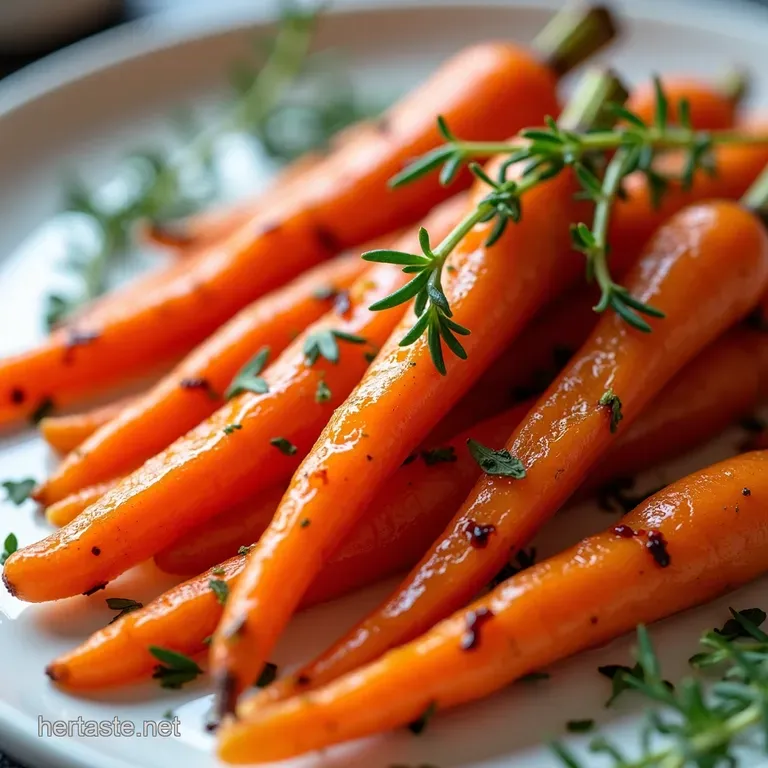 The Best Honey Roasted Carrots Recipe with Thyme
