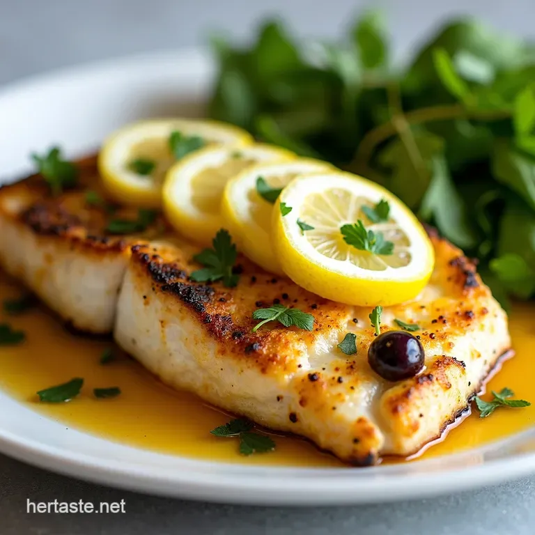 Sunshine in a Dish Effortless Lemon Herb Olive Baked White Fish