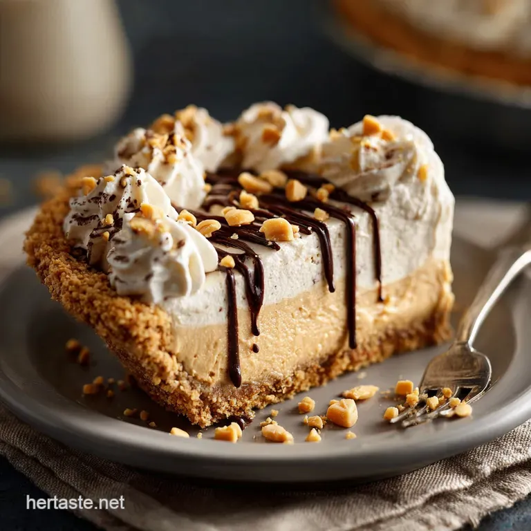 NoBake Peanut Butter Pie: The Kings Ultimate Dream Dessert