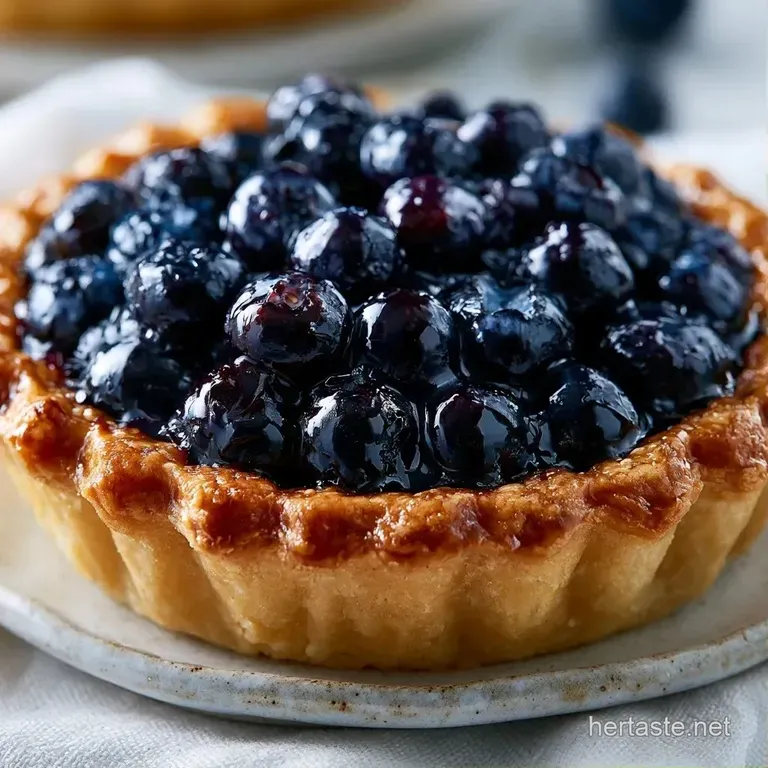 A slice of tart berry pie topped with a dollop of snowy white whipped cream on a clean white ceramic plate.