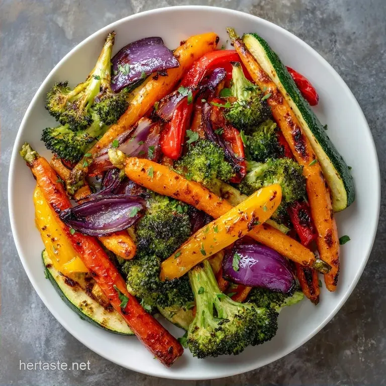 Easy Roasted Veggie Side: Caramelized and Tender