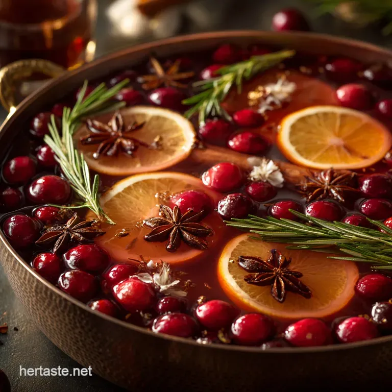 Christmas Punch: The Yuletide Spice Merchants Cranberry Clementine
