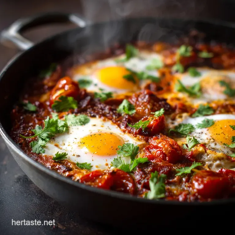 Shakshuka: Perfect Eggs Baked in Spicy Tomato Sauce