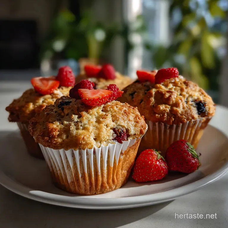 Healthy Vegan Muffins Easy Plantbased Breakfast: Warm & Cozy presentation