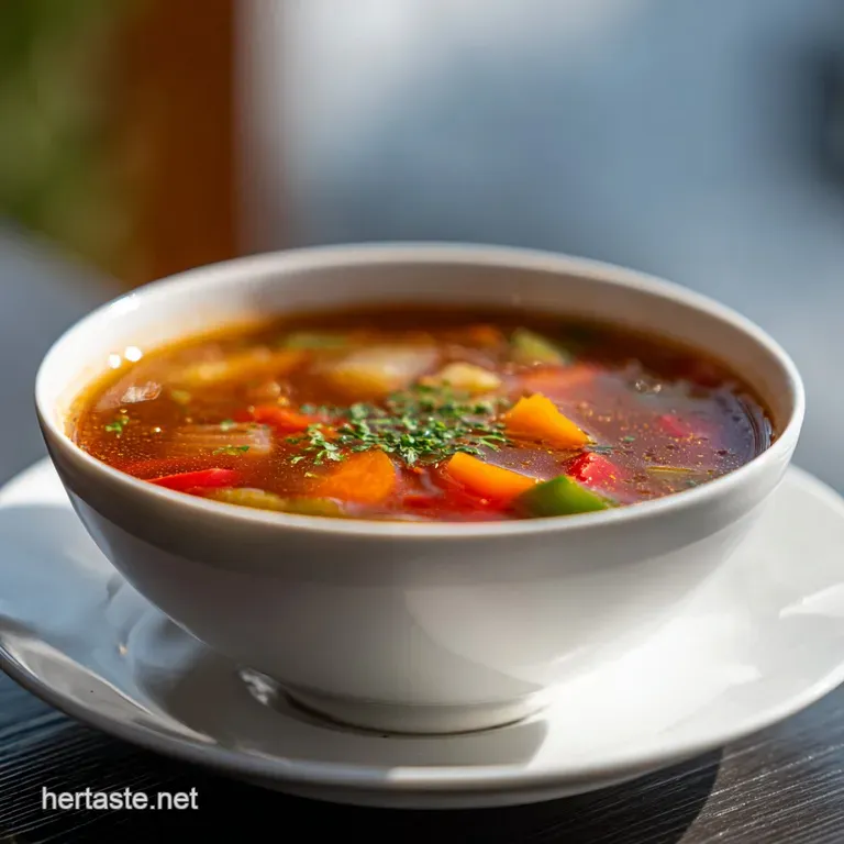 Vegetable Soup: Earthy & Silky Broth