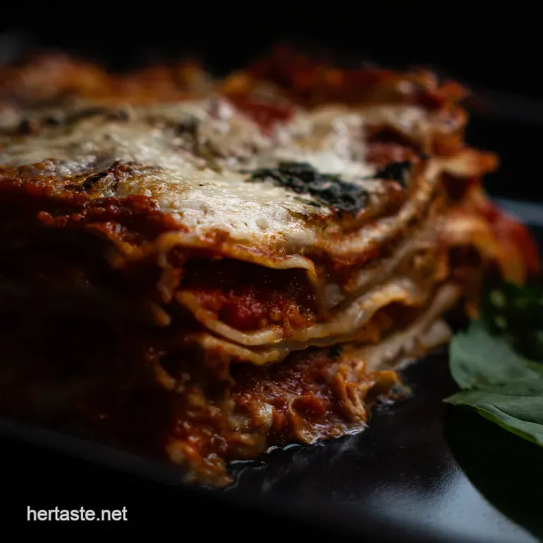 Effortless Elegance Your GoTo Easy Traditional Lasagna presentation