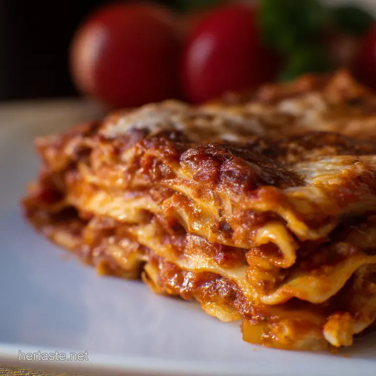 Effortless Elegance Your GoTo Easy Traditional Lasagna