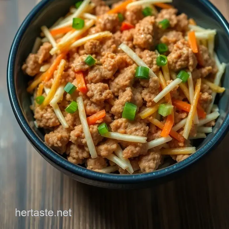 Egg Roll in a Bowl: a Deconstructed Delight presentation