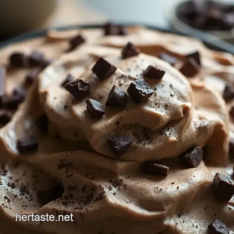 Espresso Chocolate Chunk Semifreddo