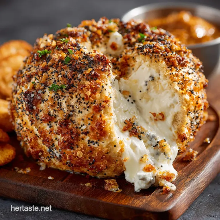 The Everything Bagel Cheese Ball: Your Easiest Crowd-Pleasing Appetizer