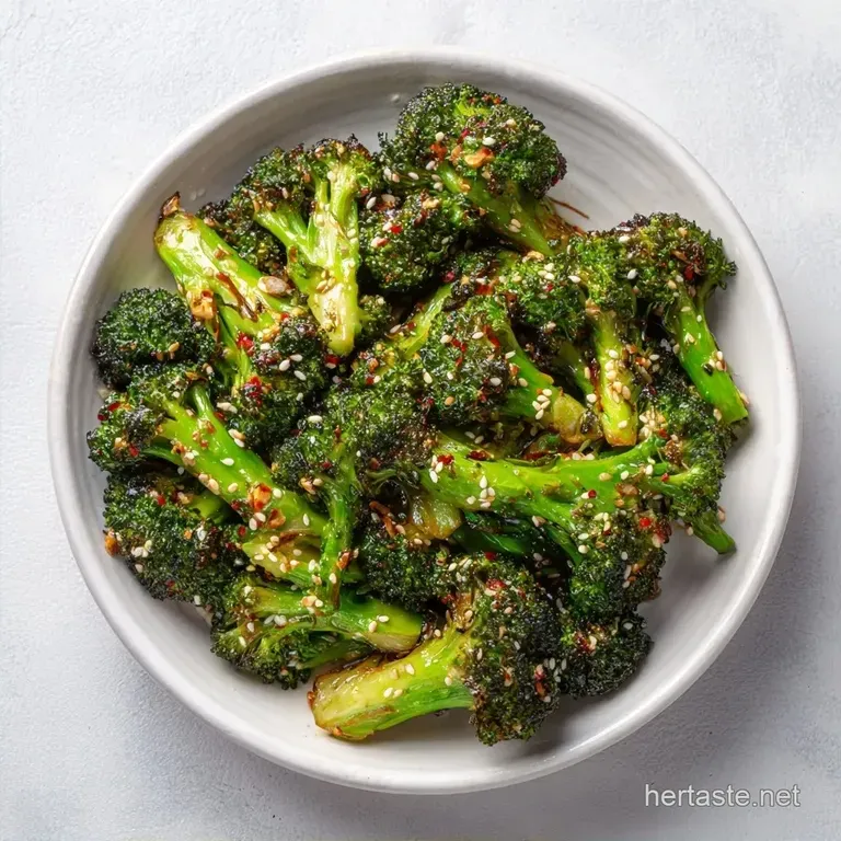 Everything Bagel Roasted Broccoli: Crispy and Savory