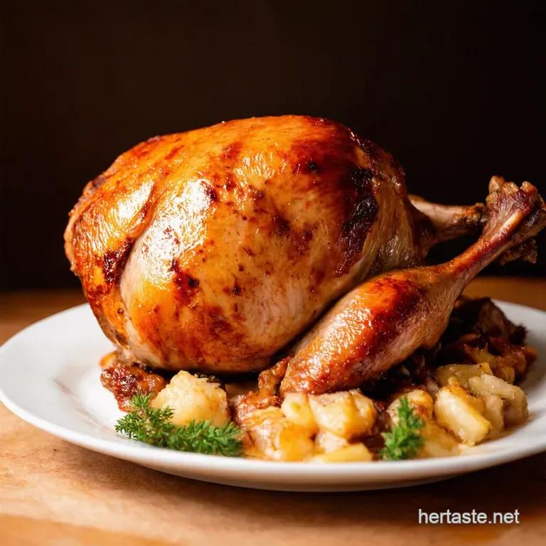 FallOffTheBone Turkey Legs Honey Garlic Bliss presentation