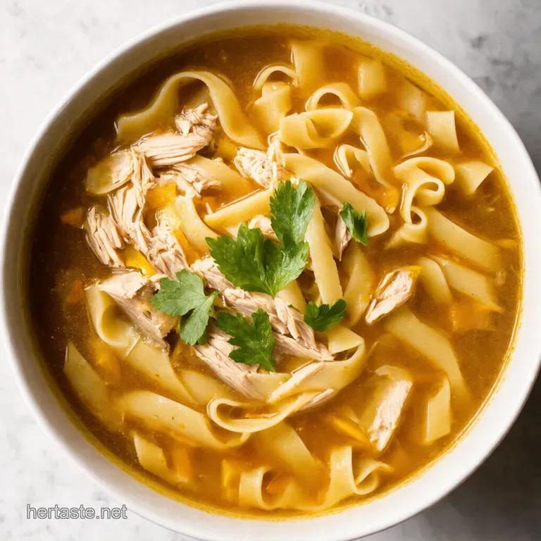 FeelGood Chicken Noodle Soup A Bowl of Healthy Comfort
