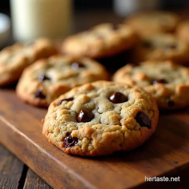Felixs Fantastic Chocolate Chunk Cookies presentation