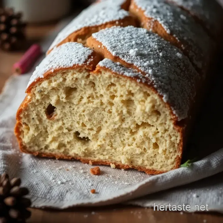 Festive Christmas Bread: A Sweet and Spiced Holiday Treat presentation