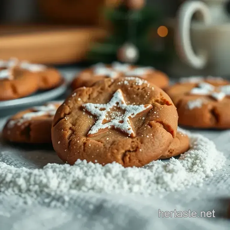 Festive Gingerbread Cookies: A Classic Holiday Treat
