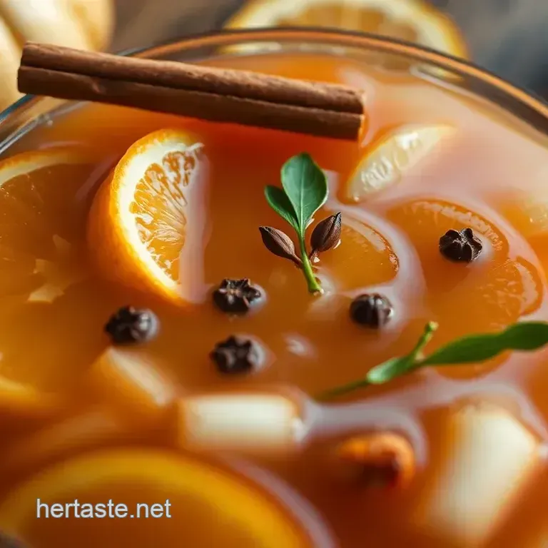 Festive Thanksgiving Punch: A Sparkling Cinnamon Apple Cider Cocktail