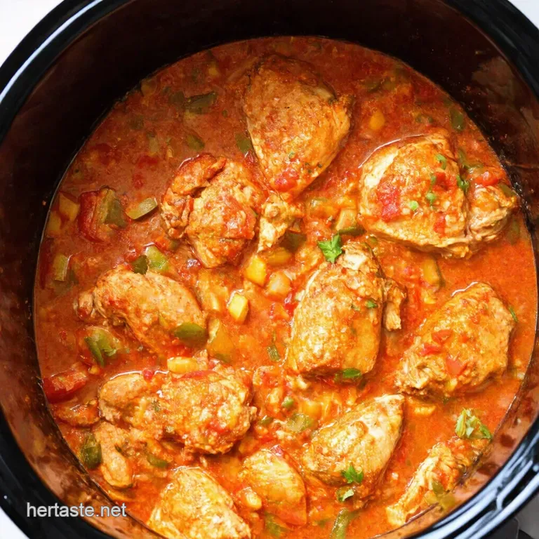 Fiesta Chicken Simmer presentation