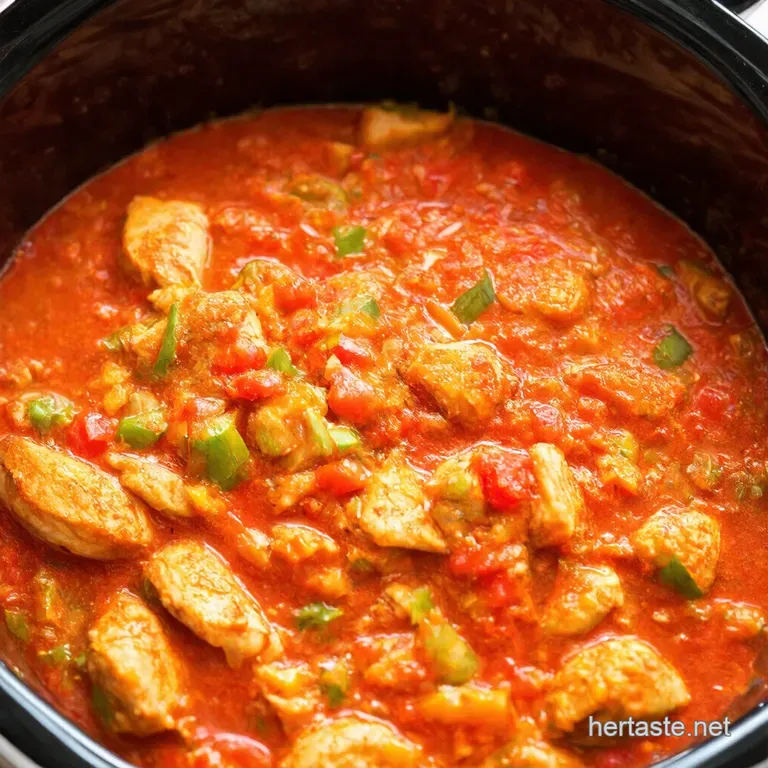 Healthy Crockpot Salsa Chicken Fiesta Chicken Simmer