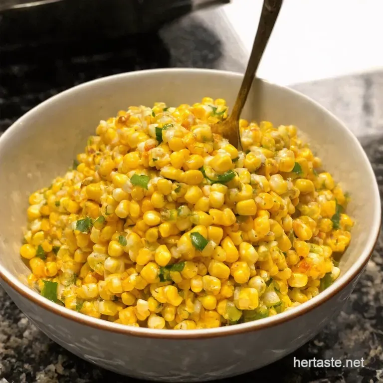Fiesta in a Bowl: Creamy Mexican Street Corn Salad presentation