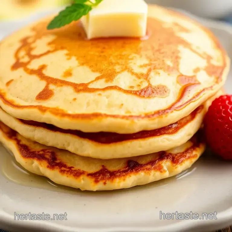 Perfectly Fluffy Pancakes in Just 15 Minutes presentation