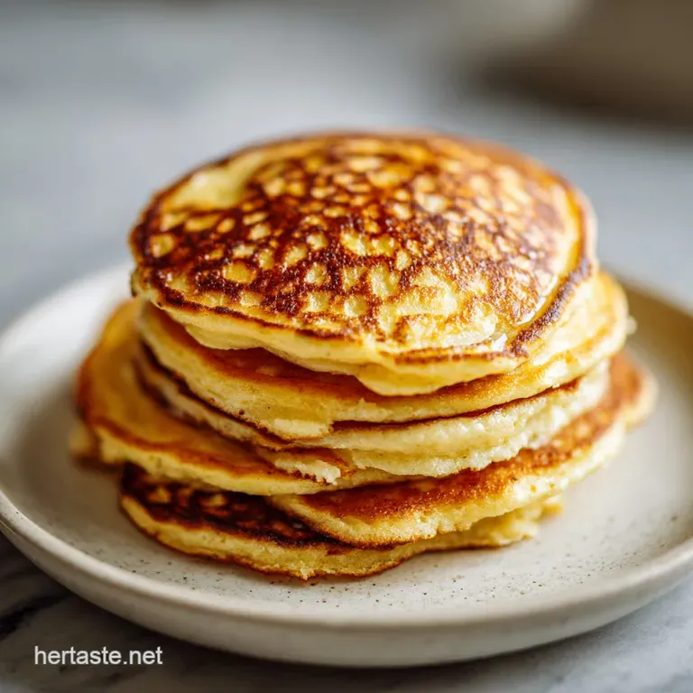 Fluffy almond flour pancakes plated beautifully with sliced almonds, vibrant berries, and a glistening maple syrup drizzle.