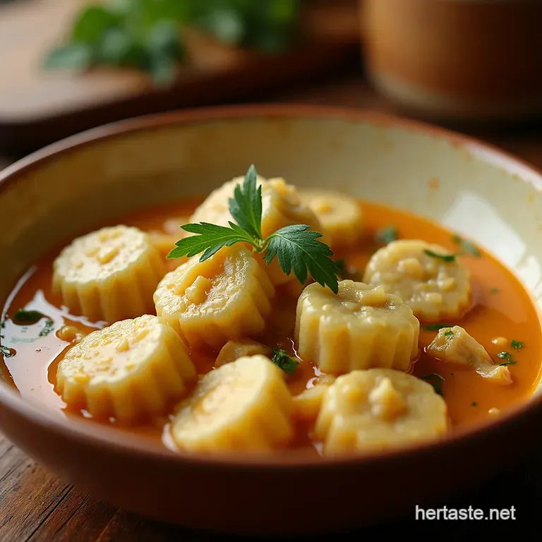 The Sunday Supper Classic Fluffy Drop Dumplings in Rich Creamy Chicken Stew presentation