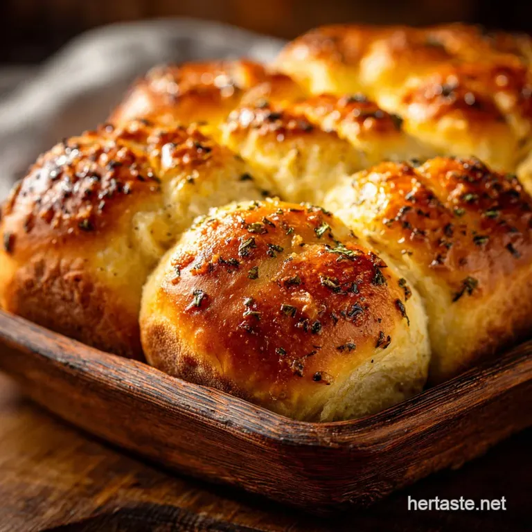 Garlic Butter Bread Rolls: Ultimate Fluffy Dinner Rolls presentation