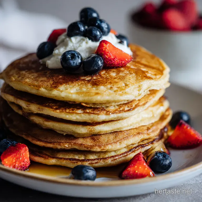 Fluffy Protein Pancakes Best Protein Pancake Powder Recipe