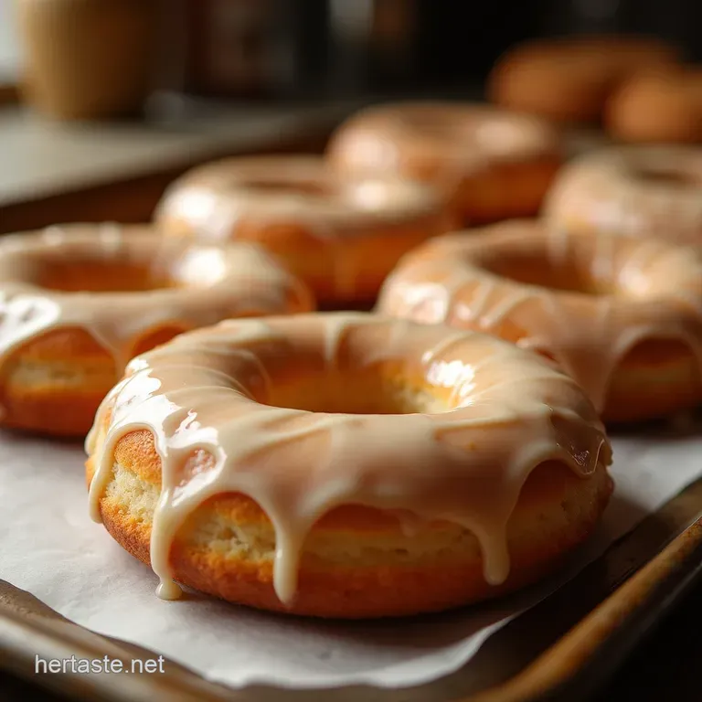 The Bakers Best Light Fluffy Sourdough Donuts with a Hint of Tang presentation